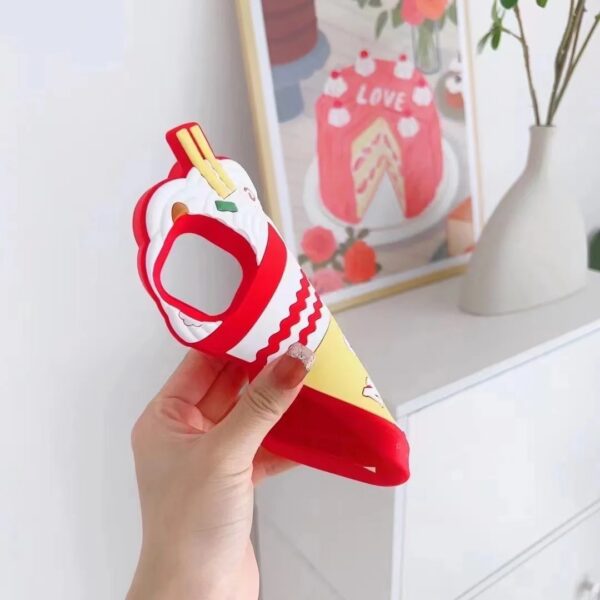 fashion funny 3d cup noodles case for iphone soft silicone cover